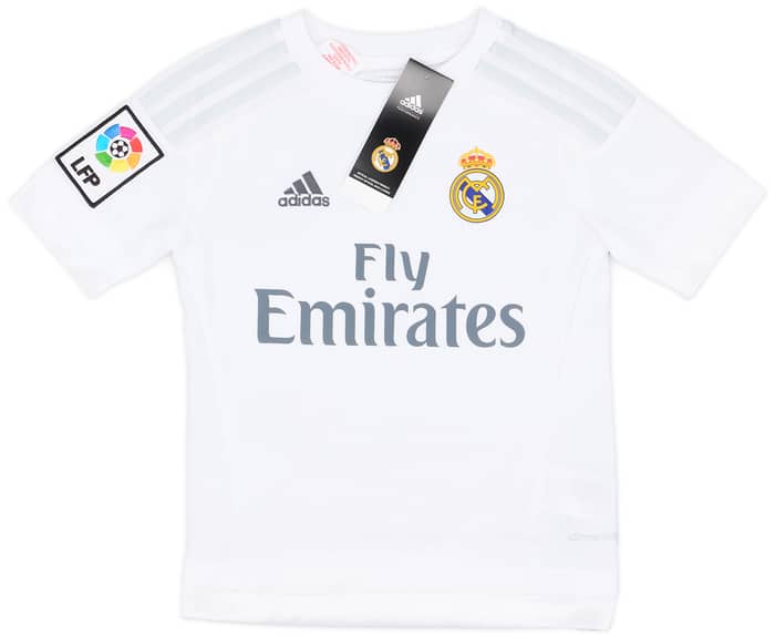 2015-16 Real Madrid Home Shirt Bale #11 (7-8 Years)