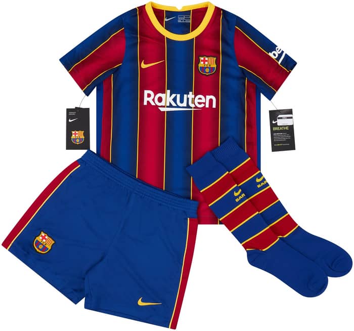 2020-21 Barcelona Home Full Kit (Little Kids)