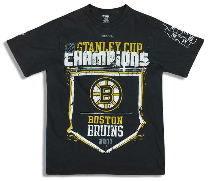 2011 Boston Bruins Stanley Cup Champions Reebok Graphic Tee XL