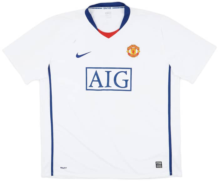 2008-10 Manchester United Away Shirt Ronaldo #7 (XXL)