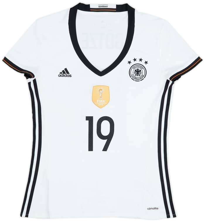 2015-16 Germany Home Shirt Gotze #19 - 9/10 - (Women's M)
