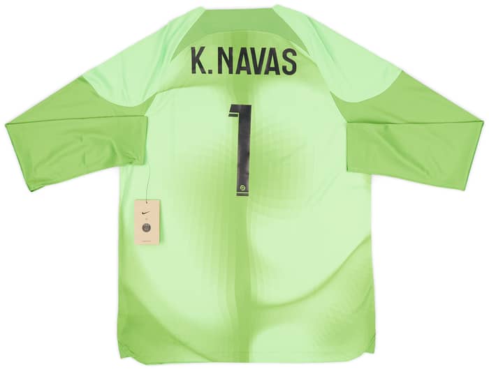 2022-23 Paris Saint-Germain GK Shirt K. Navas #1 (L)