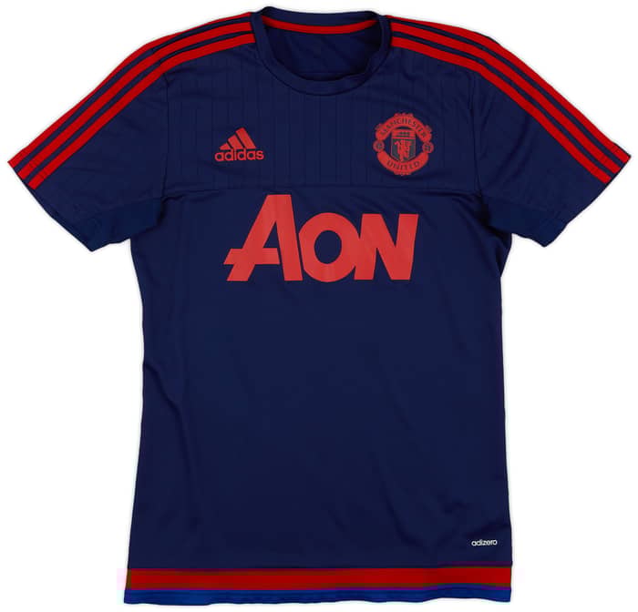 2015-16 Manchester United adidas Training Shirt - 8/10 - (S)