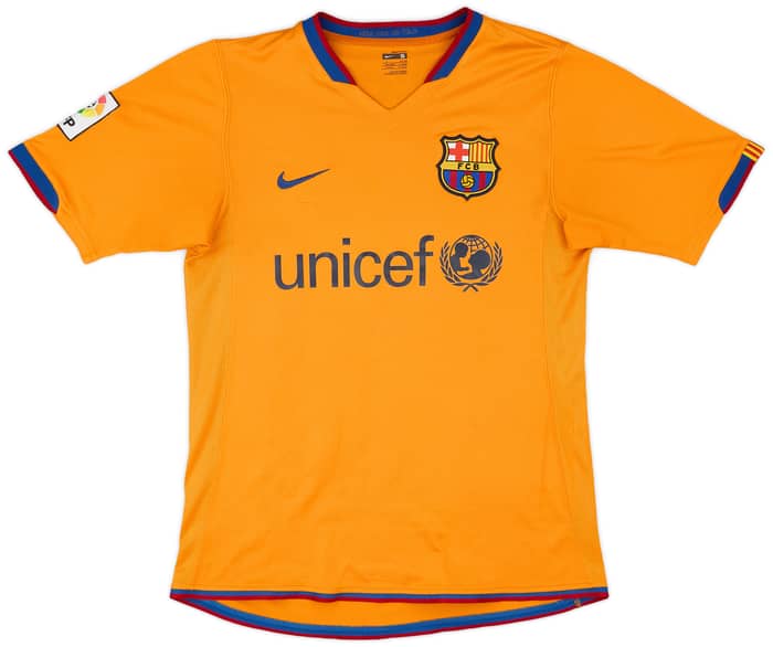 2006-08 Barcelona Away Shirt Messi #19 - 8/10 - (S)