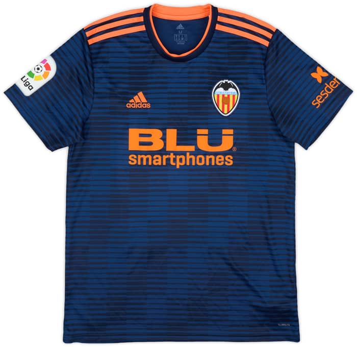 2018-19 Valencia Away Shirt - 9/10 - (M)