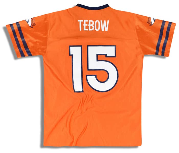 2010-11 Denver Broncos Tebow #15 NFL Replica Jersey (Alternate) Y