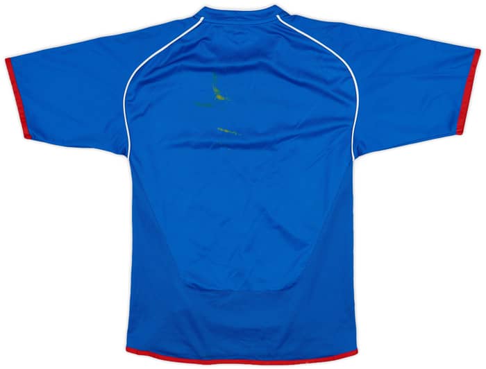 2005-06 Rangers Home Shirt - 4/10 - (Y)
