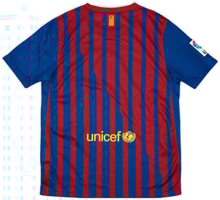 2011-12 Barcelona Home Shirt - 9/10 - (L.Boys)