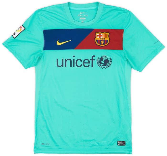 2010-11 Barcelona Away Shirt Messi #10 - 9/10 - (S)
