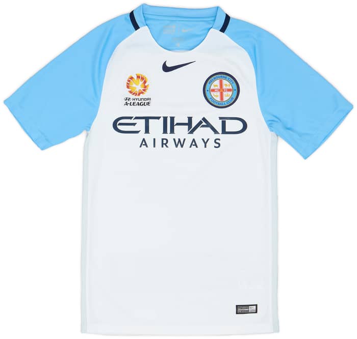 2016-17 Melbourne City Home Shirt - 9/10 - (XS)