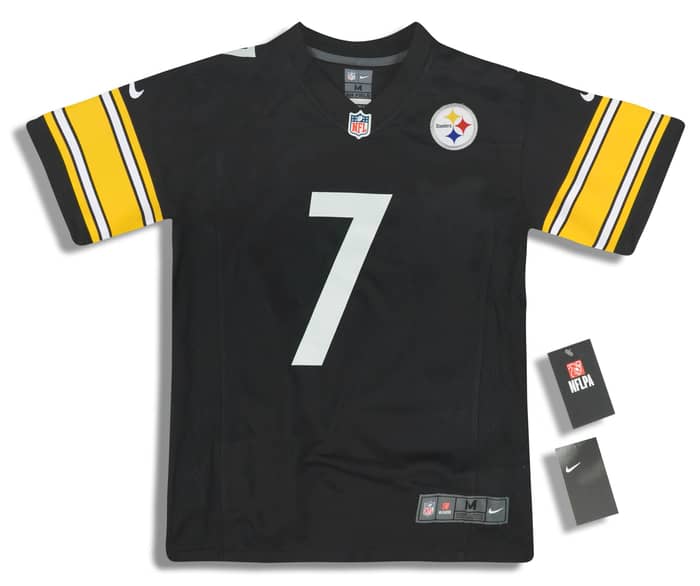 2018 Pittsburgh Steelers Roethlisberger #7 Nike Game Jersey (Home) Y - W/Tags