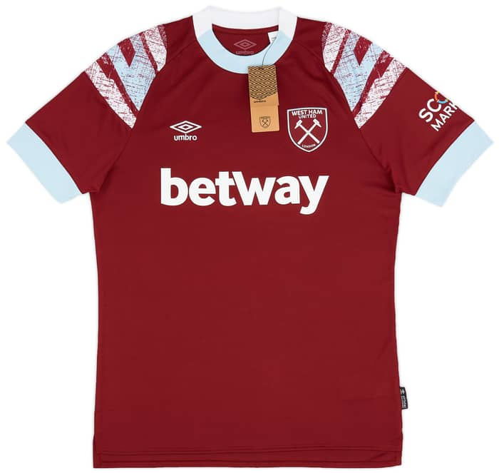 2022-23 West Ham Home Shirt Rice #41