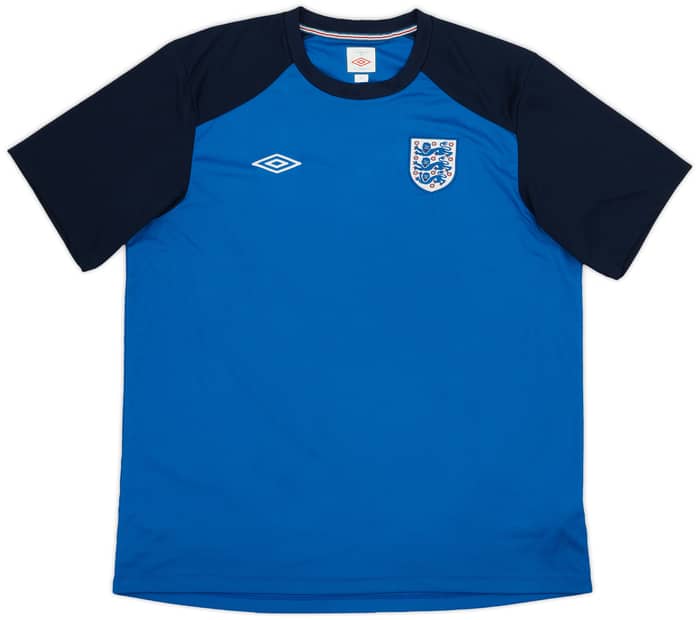 2010-11 England Umbro Training Shirt - 8/10 - (XXL)