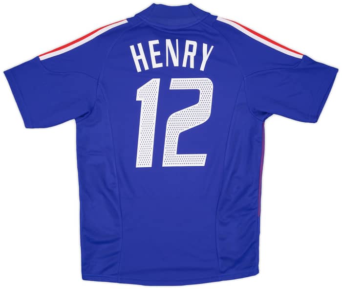 2002-04 France Home Shirt Henry #12 (S)
