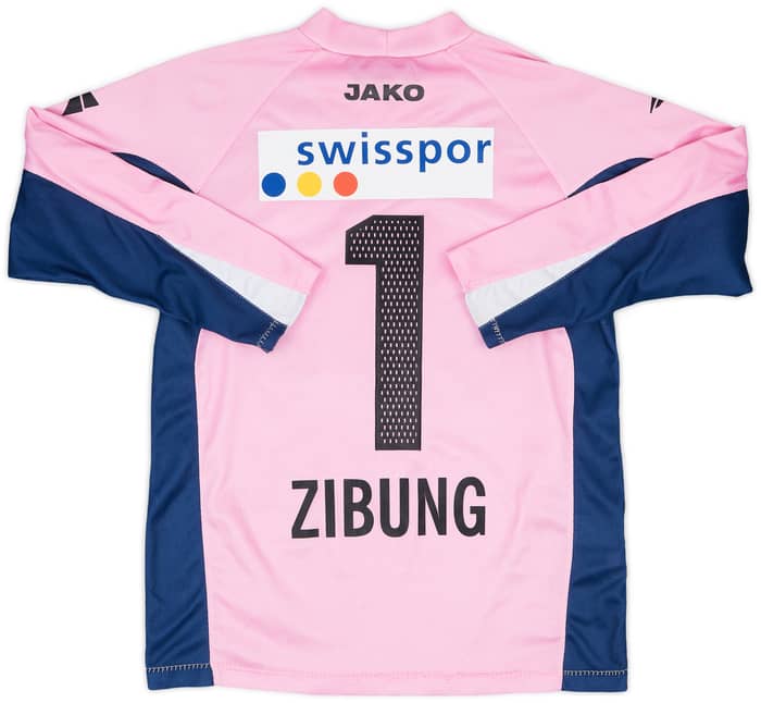 2005-06 FC Luzern GK Shirt Zibung #1 - 8/10 - (S)