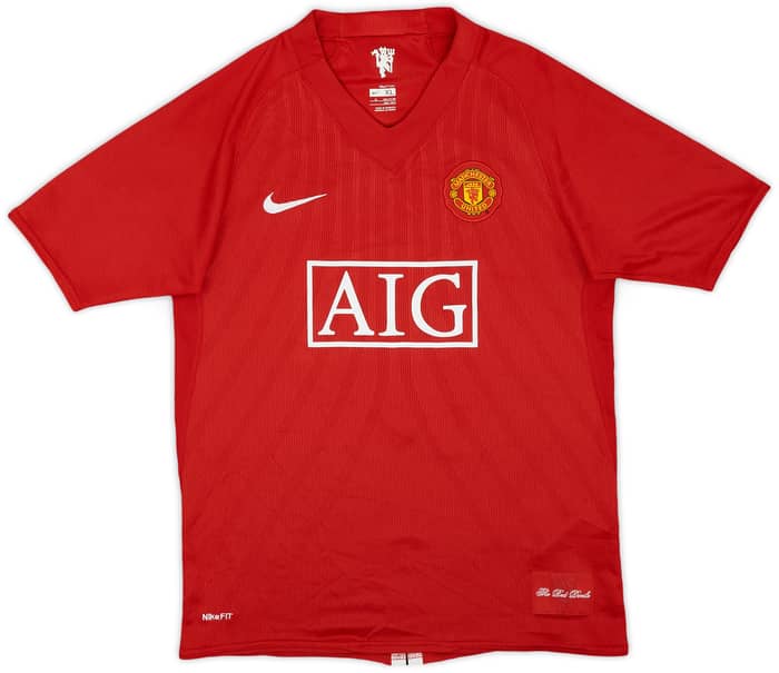 2007-09 Manchester United Home Shirt Rooney #10 - 5/10 - (XL.Boys)