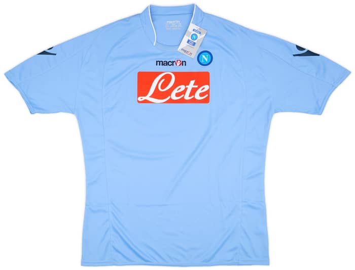 2009-10 Napoli Basic Home Shirt Lavezzi #7 (3XL)