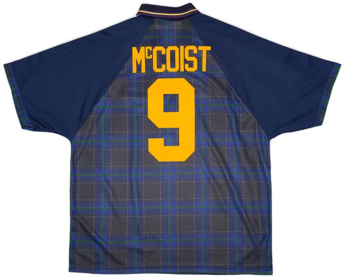 1994-96 Scotland Home Shirt McCoist #9 - 9/10 - (XXL)