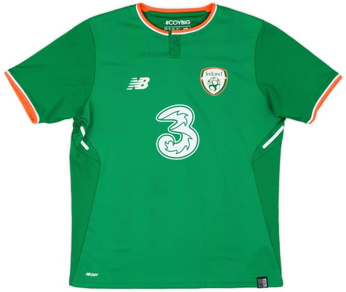 2017-18 Ireland Home Shirt - 9/10 - (XL.Boys)