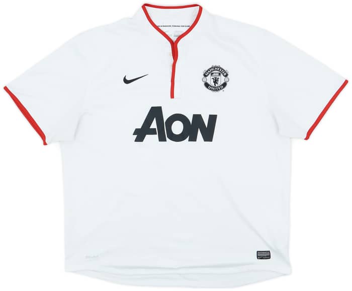 2012-14 Manchester United Away Shirt Evra #3 - 6/10 - (XXL)