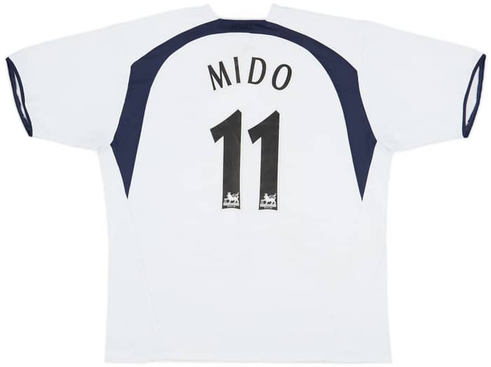 2006-07 Tottenham Home Shirt Mido #11 - 7/10 - (XXL) 2006-07 Tottenham Home Shirt Mido #11 - 7/10 - (XXL)