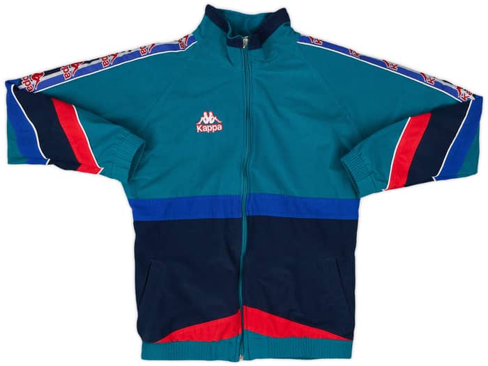 1995-97 Barcelona Kappa Track Jacket - 8/10 - (L.Boys)