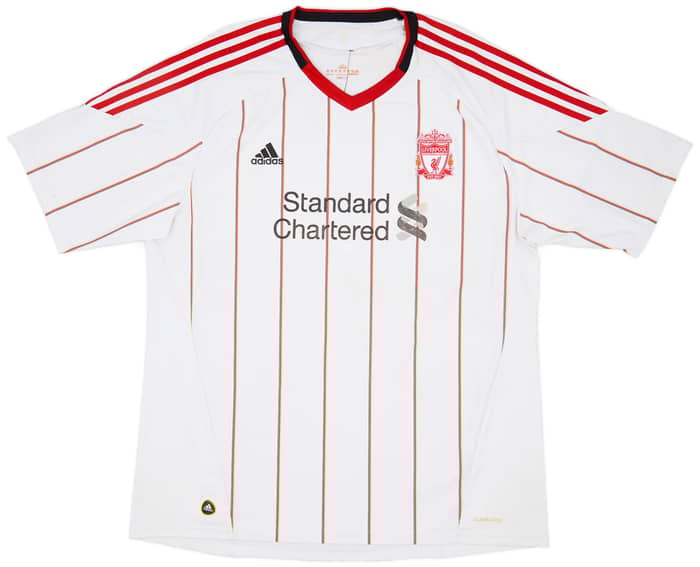 2010-11 Liverpool Away Shirt Gerrard #8 - 6/10 - (XXL)