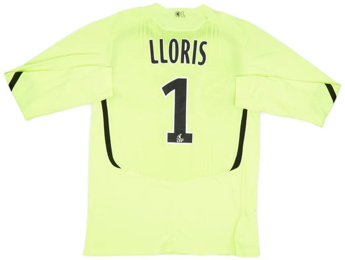 2009-10 Lyon GK Shirt Lloris #1 - 8/10 - (M)