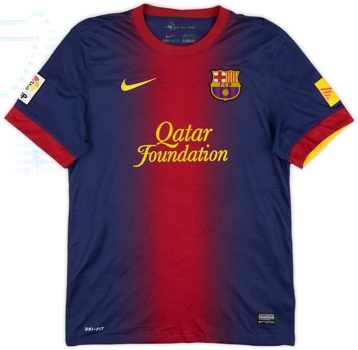 2012-13 Barcelona Home Shirt Messi #10 - 8/10 - (S)