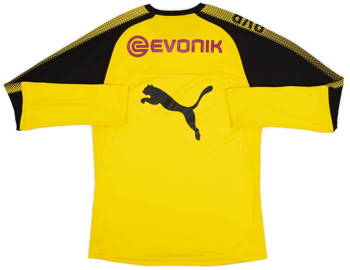 2017-18 Borussia Dortmund Puma Training L/S Shirt - 8/10 - (M)