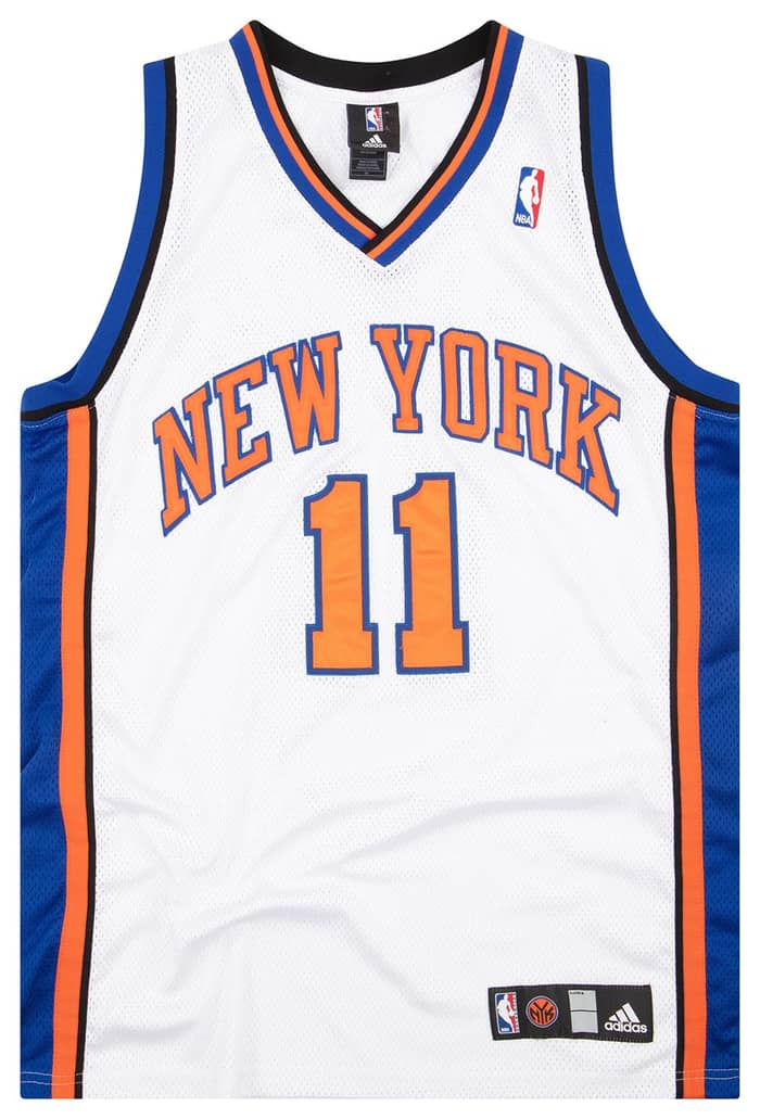 2006-08 Authentic New York Knicks Crawford #11 adidas Jersey (Home) L
