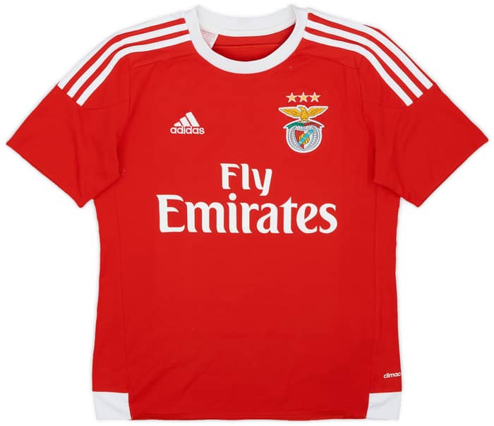 2015-16 Benfica Home Shirt - 9/10 - (L.Boys)