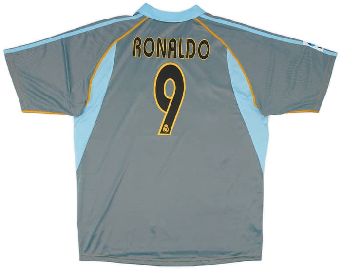 Real Madrid Ronaldo #9 R9 jersey 2006-2007 Long sleeve