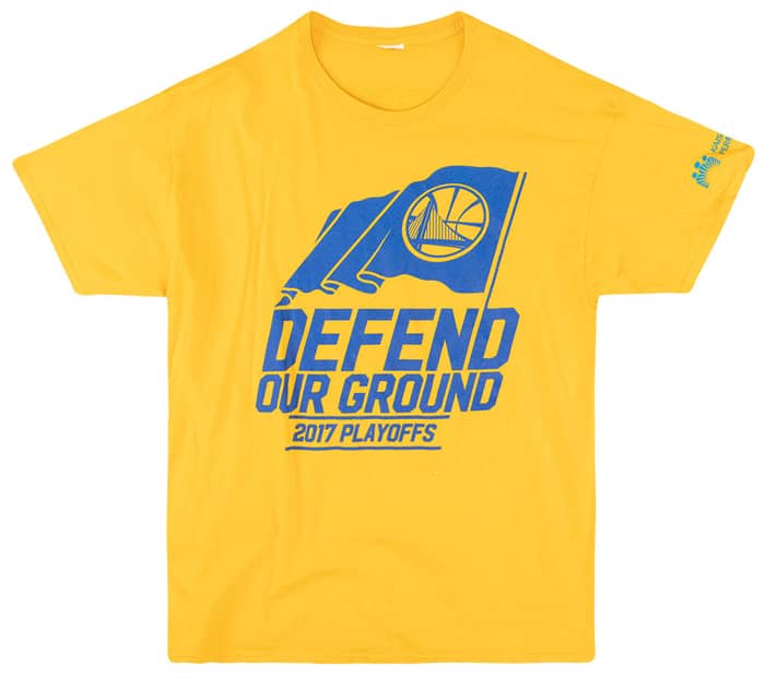 2017 Golden State Warriors Playoffs Tee L