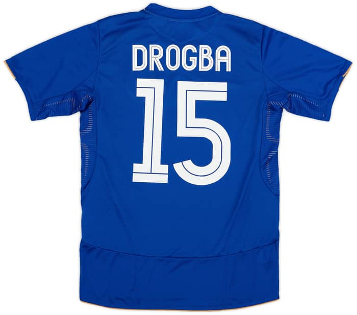 2005-06 Chelsea Centenary Home Shirt Drogba #15 (S)