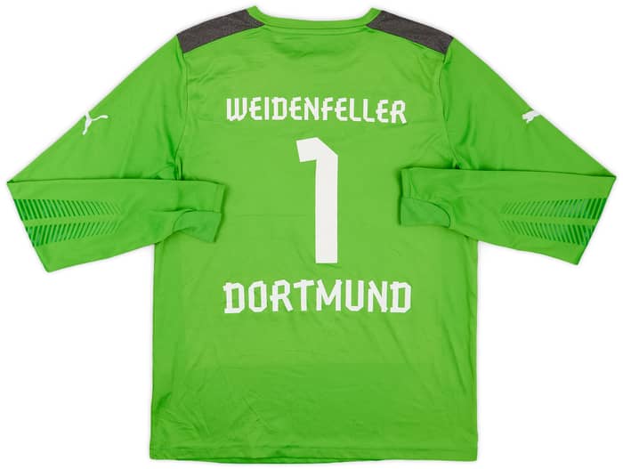 2013-14 Borussia Dortmund GK Shirt Weidenfeller #1 - 8/10 - (XL.Boys)