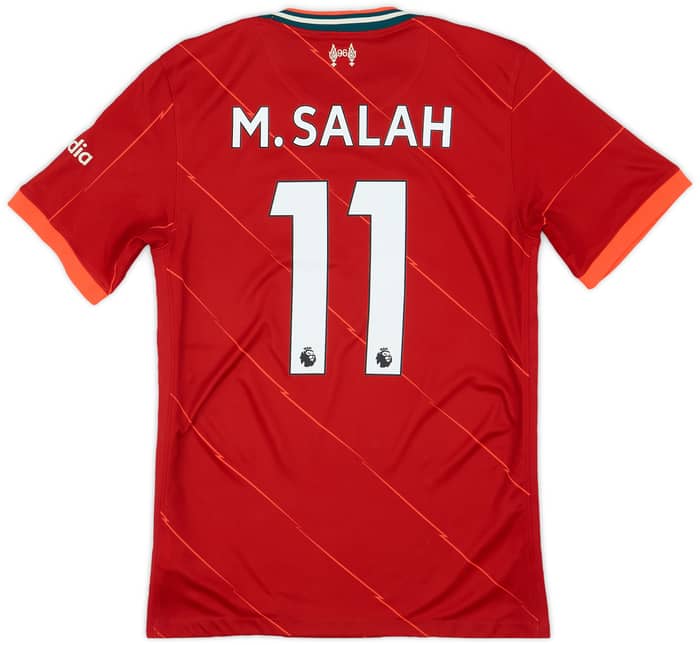 2021-22 Liverpool Home Shirt M.Salah #11 - 8/10 - (S)