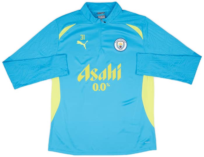 2024-25 Manchester City Player Issue 1/4 Zip Training Top # - 9/10 - (XL)
