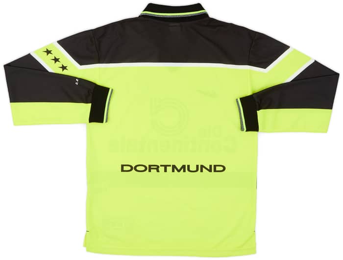 1997-98 Borussia Dortmund Home L/S Shirt - 9/10 - (S)
