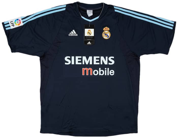 2003-04 Real Madrid Away Shirt Zidane #5 (L)