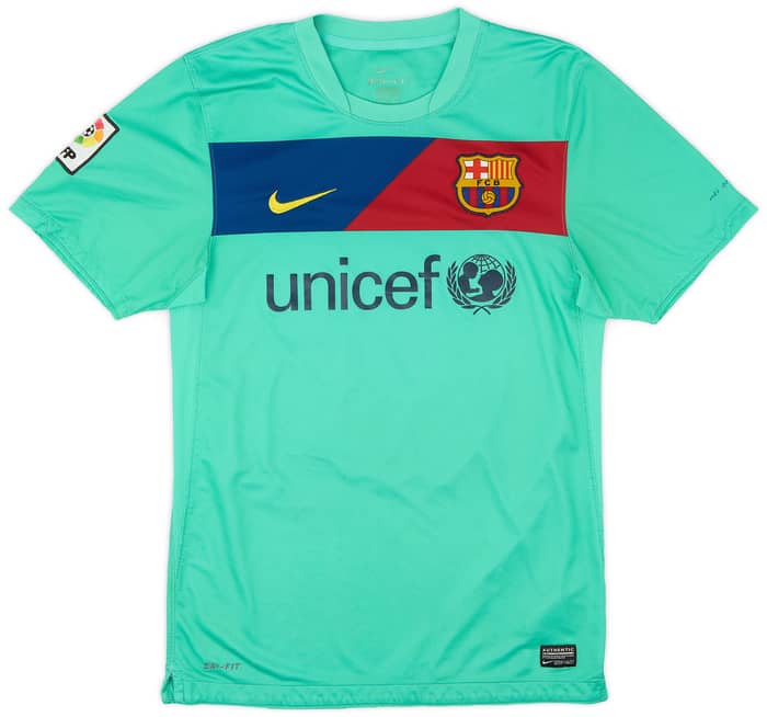2010-11 Barcelona Away Shirt Messi #10 - 8/10 - (S)