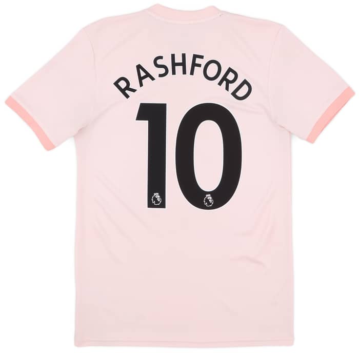 2018-19 Manchester United Away Shirt Rashford #10 - 6/10 - (S)