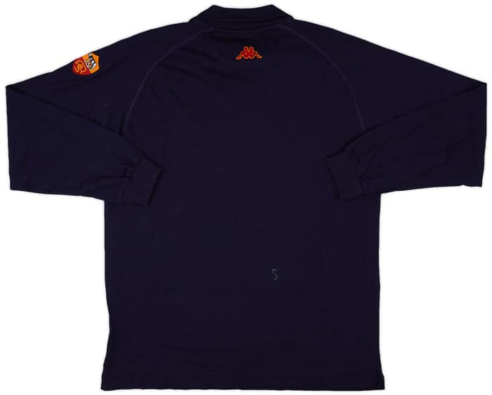 2003-04 Roma Kappa Polo L/S Shirt (L)