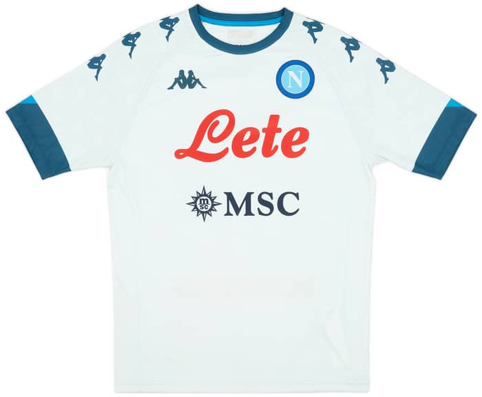 2020-21 Napoli Away Shirt - 9/10 - (S)