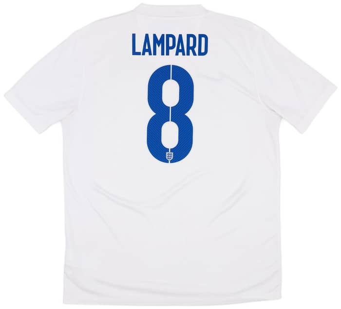 2014-15 England Home Shirt Lampard #8 - 7/10 - (L)