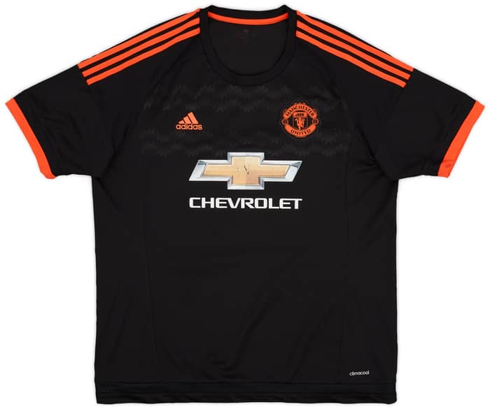 2015-16 Manchester United Third Shirt Young #18 - 6/10 - (XL)