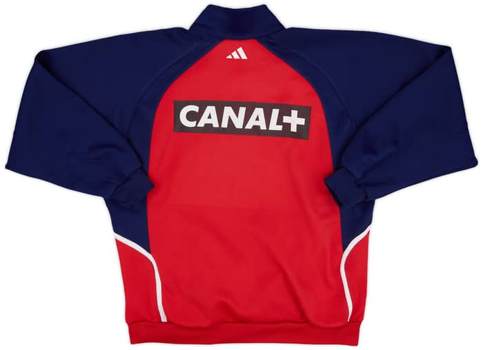 2000-02 France Player Issue adidas 1/4 Zip Drill Top - 6/10 - (M/L)