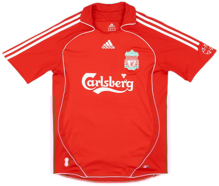 2006-08 Liverpool Home Shirt Alonso #14 - 6/10 - (S)