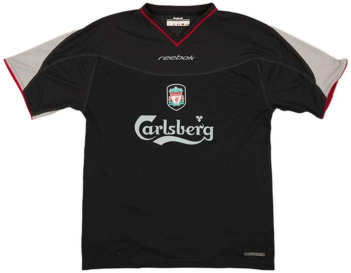2002-04 Liverpool Away Shirt Gerrard #17 - 9/10 - (M)