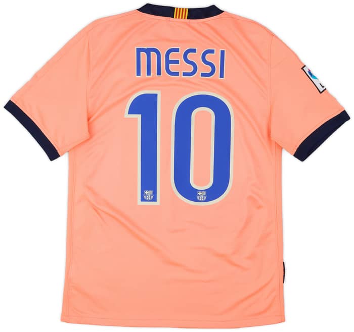 2009-10 Barcelona Away Shirt Messi #10 - 7/10 - (S)